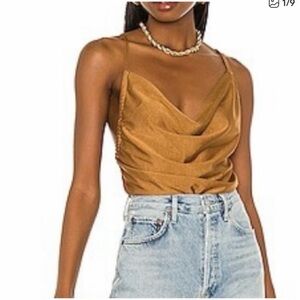 Minkpink Yuli Cowl Cami Top Size Medium